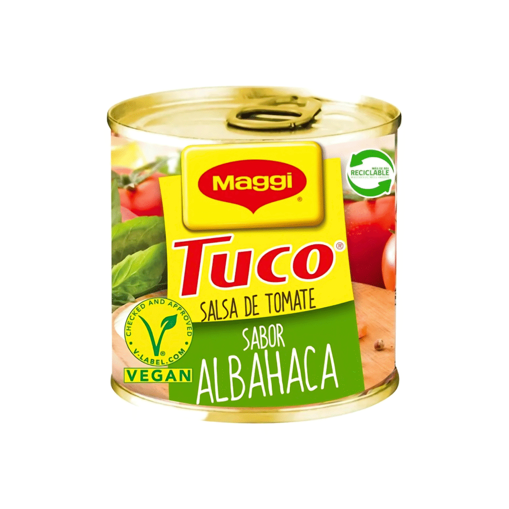 SALSA DE TOMATE MAGGI TUCO CON ALBAHACA 245 G
