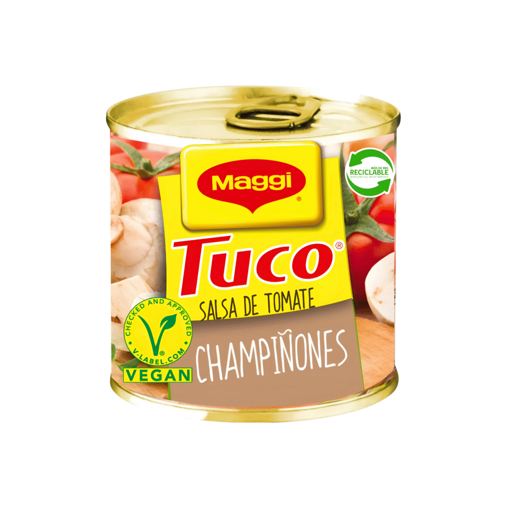 SALSA DE TOMATE MAGGI TUCO CON CHAMPIÑONES 245 G