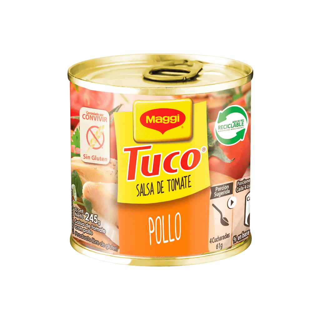 SALSA DE TOMATE MAGGI TUCO CON POLLO 245 G