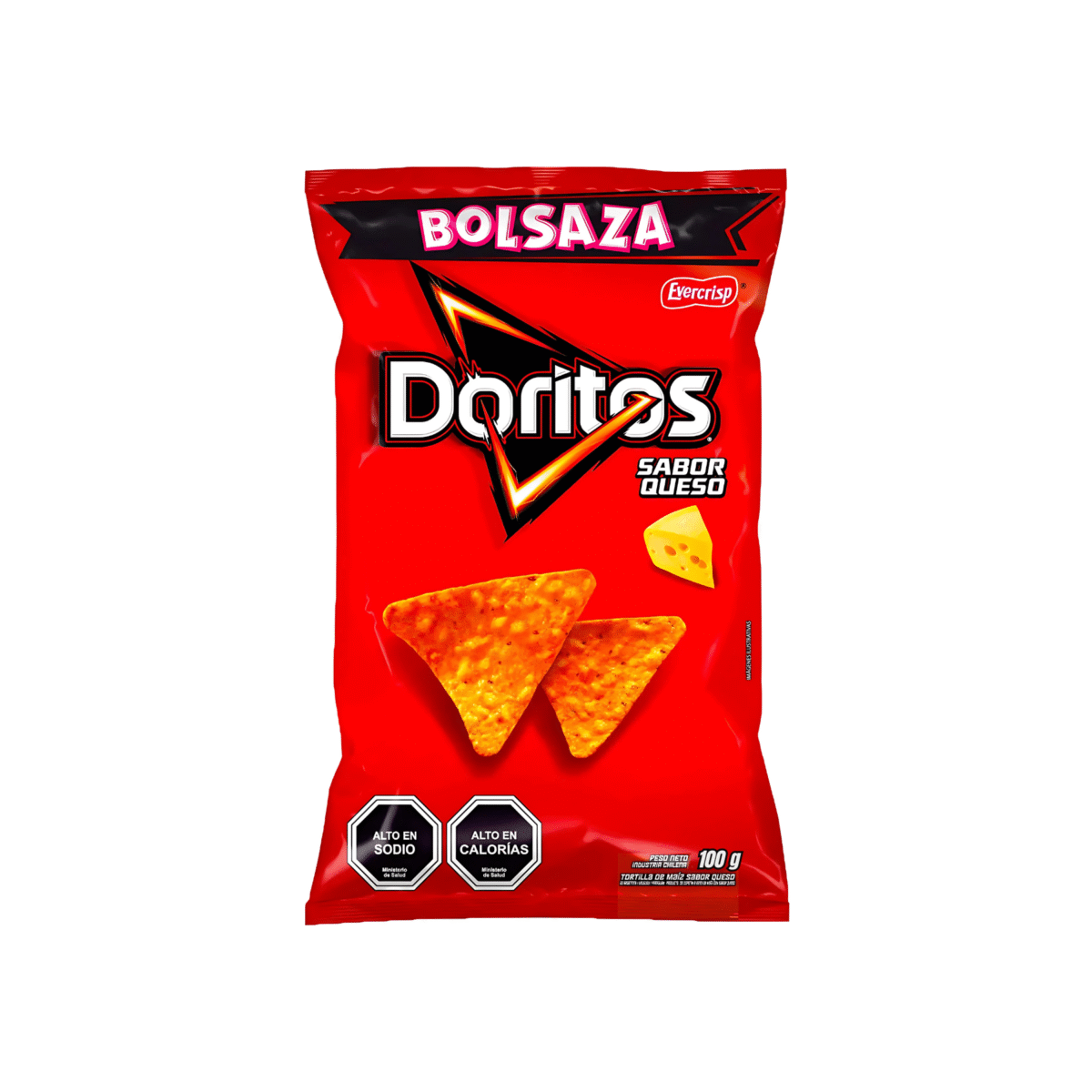 SNACK DORITOS BOLSAZA EVERCRISP 100 G