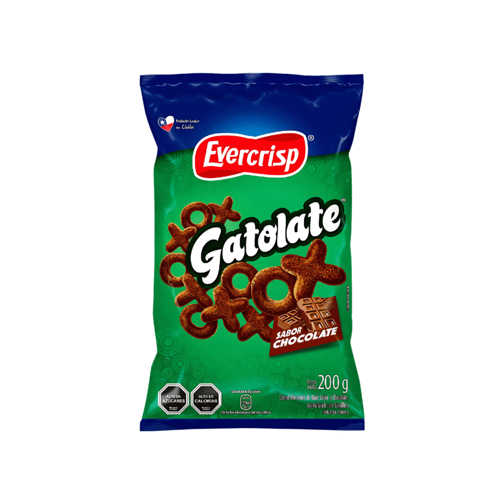 GATOLATE CHOCOLATE EVERCRISP 200 G