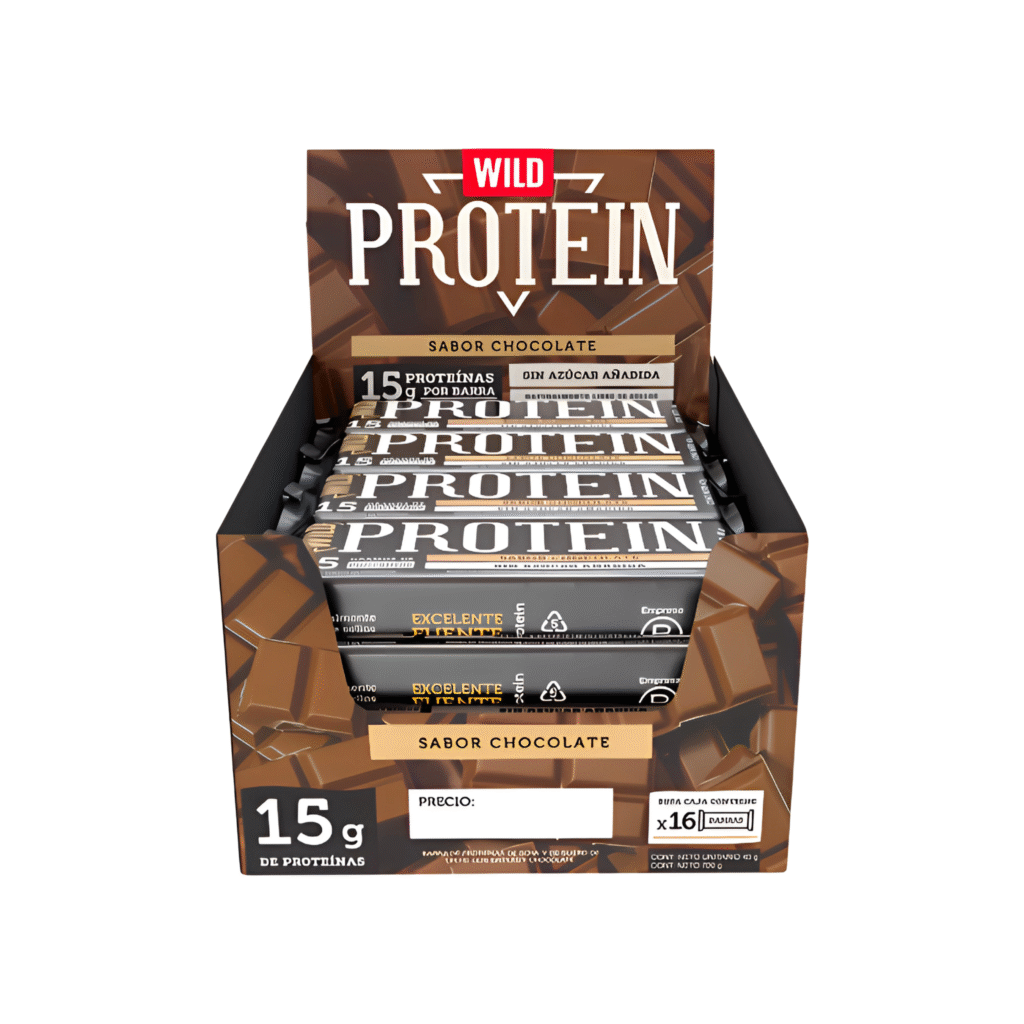 WILD PROTEIN SABOR CHOCOLATE 16U X 45G