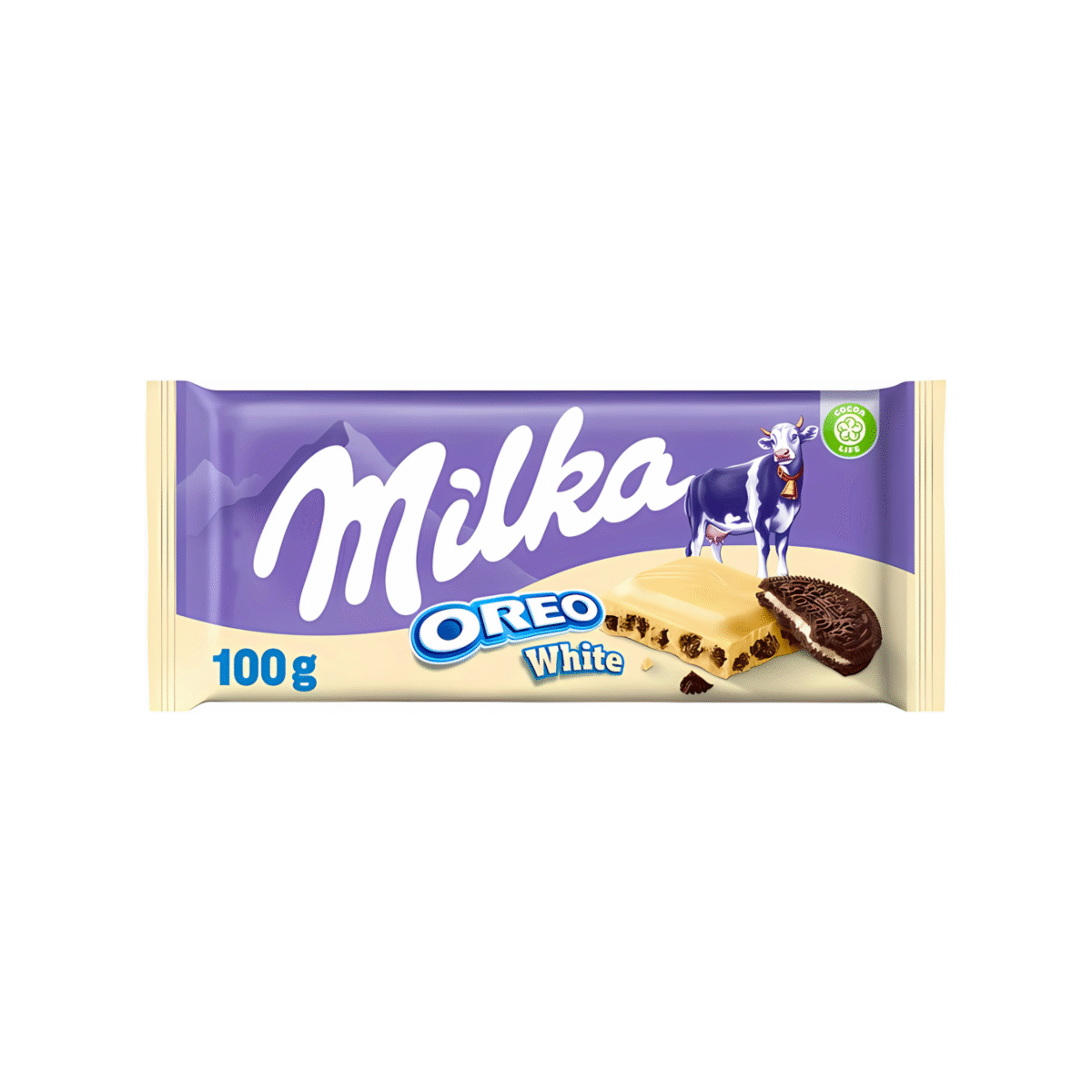 CHOCOLATE MILKA OREO WHITE 100 G