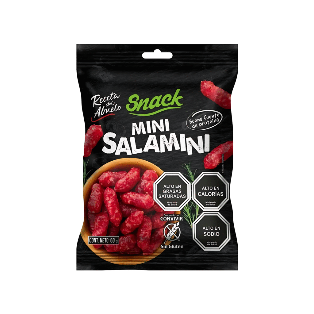 SNACK MINI SALAMINI RDA 60 G