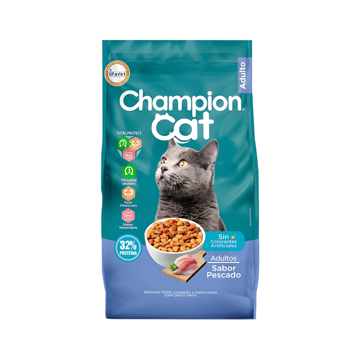 CHAMPION CAT ADULTO SABOR PESCADO 20 KG