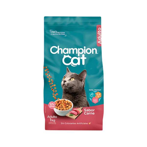 CHAMPION CAT ADULTO SABOR CARNE 20 KG