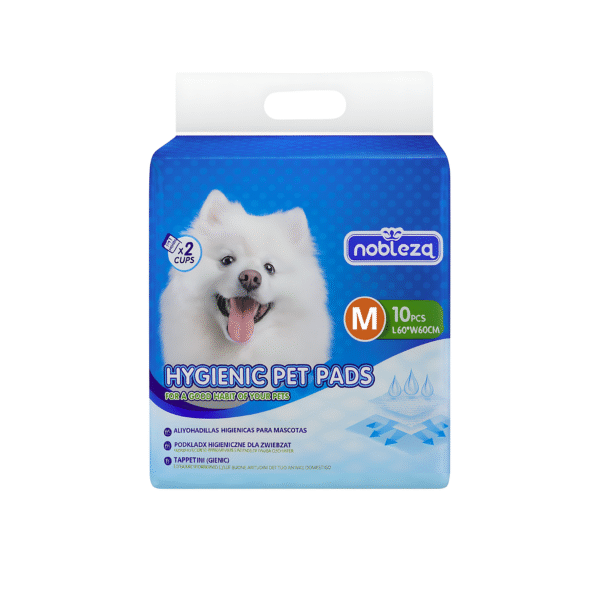 ALMOHADILLAS HIGIÉNICAS PARA MASCOTAS NOBLEZA TALLA M 10U