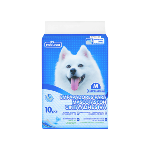 EMPAPADORES PARA MASCOTAS CON ADHESIVO TALLA M 10U