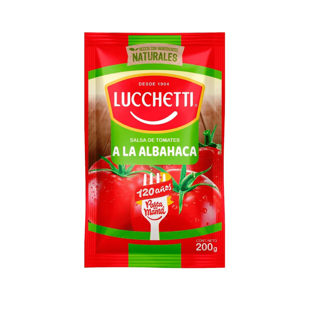 SALSA DE TOMATE ALBAHACA