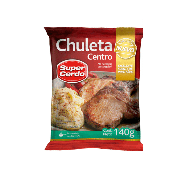 CHULETA CENTRO CERDO 140