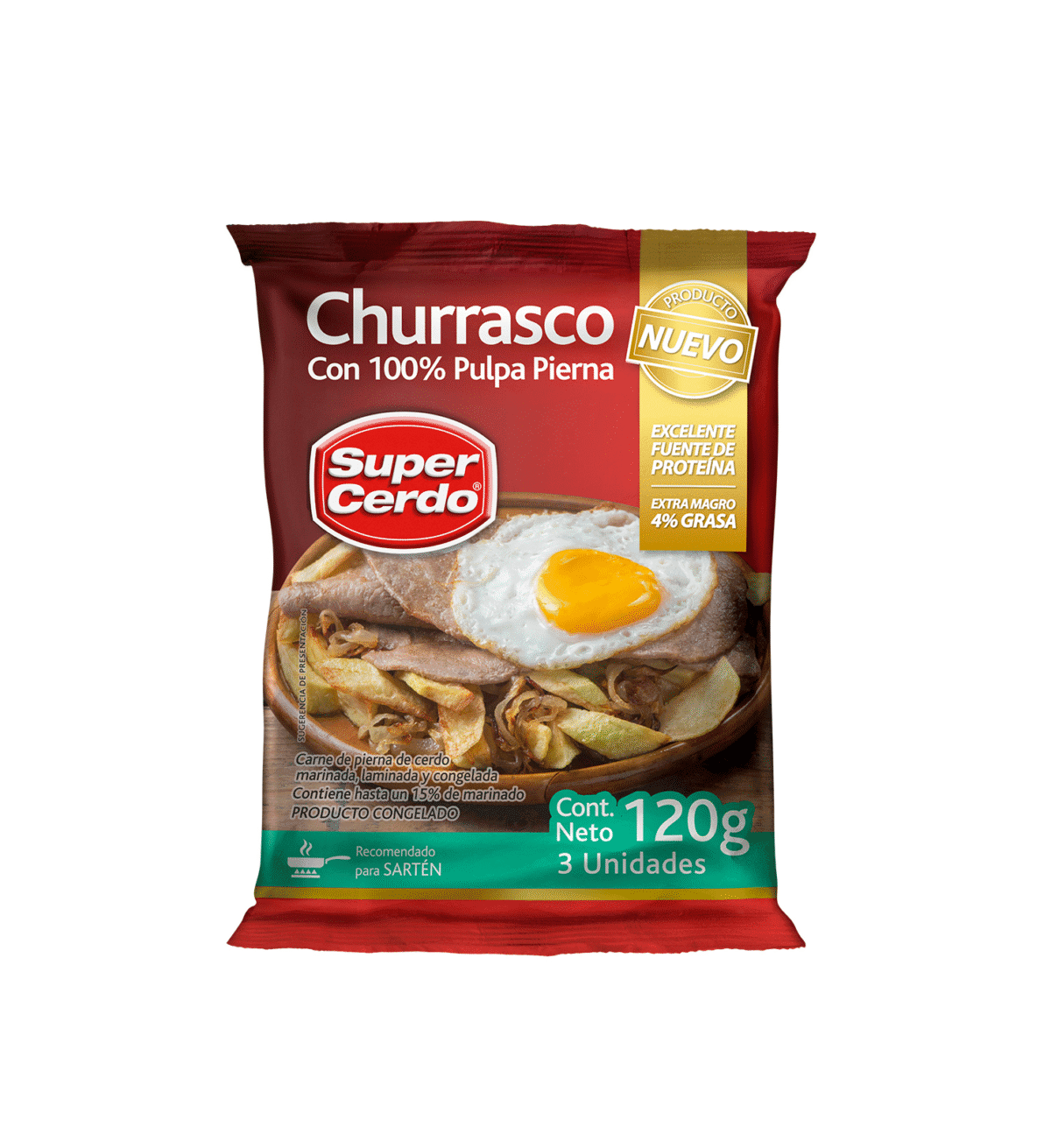CHURRASCO VACUNO SUPER CERDO