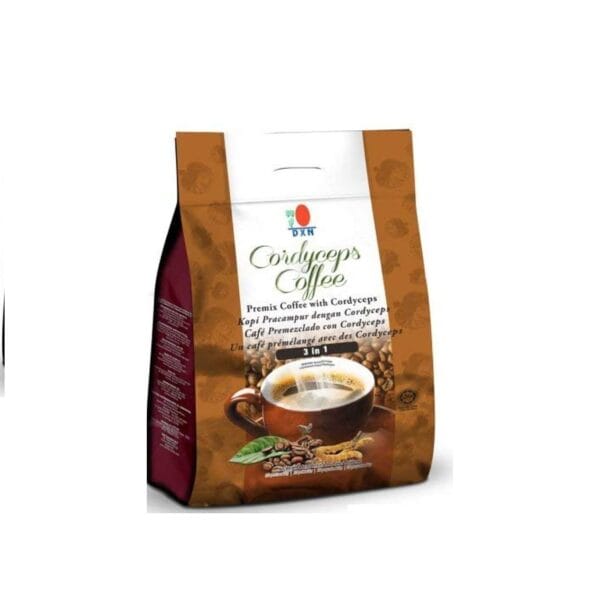 CAFÉ DXN CORDYCEPS - 4 PACK, 20 SOBRES